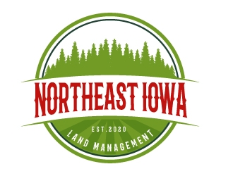 Northeast Iowa Land Management logo design by aryamaity