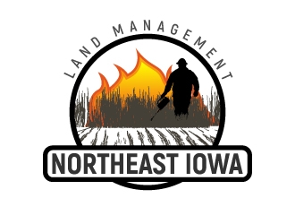 Northeast Iowa Land Management logo design by kasperdz