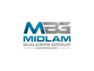 Midlam Builders Group logo design by alby