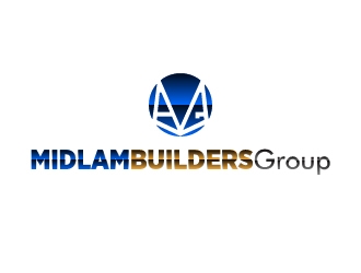 Midlam Builders Group logo design by chumberarto