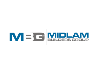Midlam Builders Group logo design by rief
