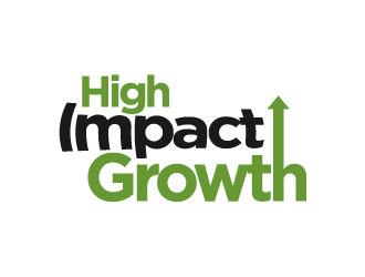 High Impact Growth logo design by IrvanB