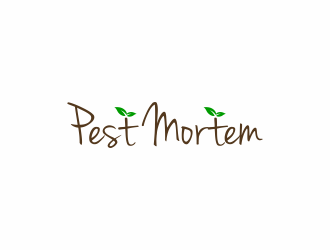 Pest Mortem logo design by menanagan