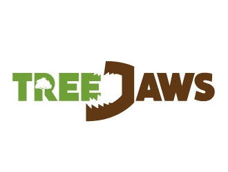 Tree jaws logo design by REDCROW