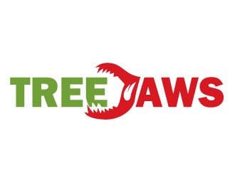 Tree jaws logo design by REDCROW