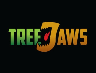 Tree jaws logo design by REDCROW