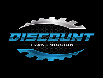 Discount Transmission  logo design by pencilhand