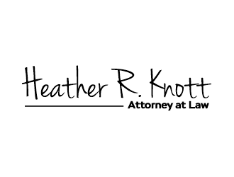 Heather R. Knott, Attorney at Law logo design by Gwerth