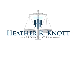 Heather R. Knott, Attorney at Law logo design by crearts