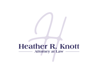 Heather R. Knott, Attorney at Law logo design by ekitessar