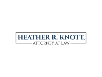 Heather R. Knott, Attorney at Law logo design by aryamaity