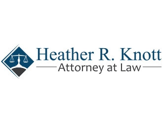 Heather R. Knott, Attorney at Law logo design by romano