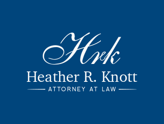 Heather R. Knott, Attorney at Law logo design by falah 7097