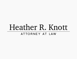 Heather R. Knott, Attorney at Law logo design by falah 7097
