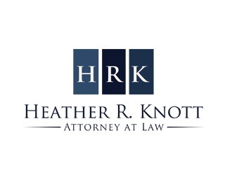 Heather R. Knott, Attorney at Law logo design by gilkkj