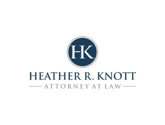 Heather R. Knott, Attorney at Law logo design by HeGel