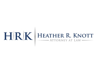 Heather R. Knott, Attorney at Law logo design by gilkkj