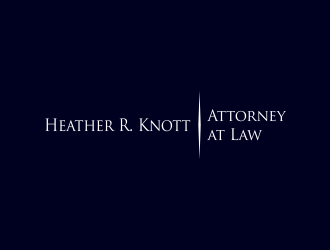 Heather R. Knott, Attorney at Law logo design by Dhieko