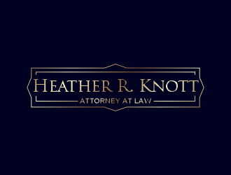 Heather R. Knott, Attorney at Law logo design by Dhieko