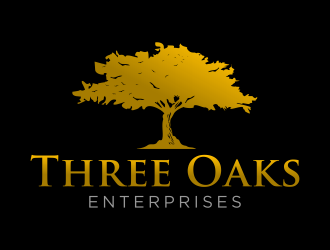Three Oaks Enterprises logo design by Kanya