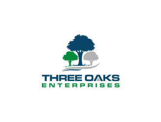 Three Oaks Enterprises logo design by sodimejo