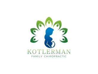 Kotlerman Family Chiropractic logo design by naldart