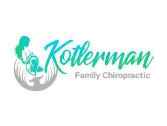 Kotlerman Family Chiropractic logo design by Gwerth
