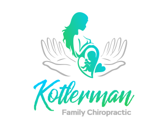 Kotlerman Family Chiropractic logo design by Gwerth