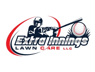 Extra Innings Lawn Care LLC logo design by Bambhole