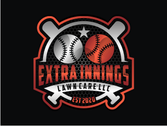 Extra Innings Lawn Care LLC logo design by bricton
