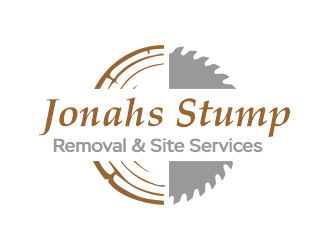 Jonahs Stump Removal & Site Services logo design by Gwerth