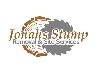 Jonahs Stump Removal & Site Services logo design by Gwerth