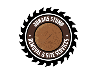Jonahs Stump Removal & Site Services logo design by Kruger