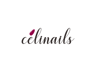 CéliNails logo design by haidar