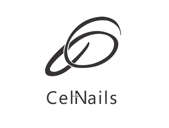 CéliNails logo design by Cire