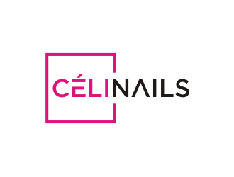 CéliNails logo design by rief