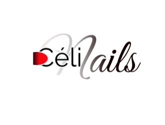 CéliNails logo design by Rexx