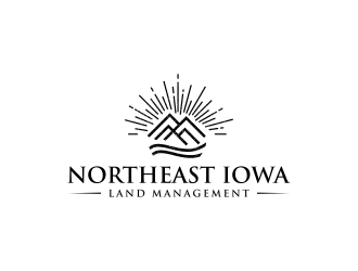 Northeast Iowa Land Management logo design by p0peye