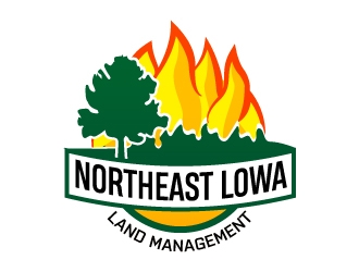 Northeast Iowa Land Management logo design by ozenkgraphic