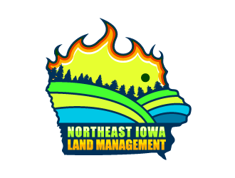 Northeast Iowa Land Management logo design by Ultimatum