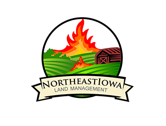 Northeast Iowa Land Management logo design by 3Dlogos