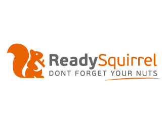 Ready Squirrel  (Tagline: Dont forget your nuts) logo design by akilis13
