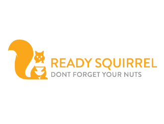 Ready Squirrel  (Tagline: Dont forget your nuts) logo design by akilis13