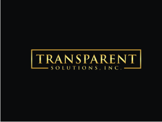 Transparent Solutions, Inc. logo design by amsol