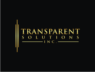 Transparent Solutions, Inc. logo design by amsol