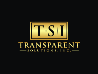 Transparent Solutions, Inc. logo design by amsol