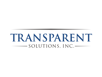 Transparent Solutions, Inc. logo design by aflah