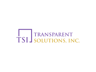 Transparent Solutions, Inc. logo design by Msinur