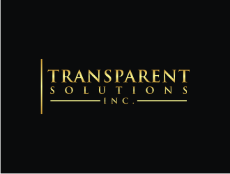 Transparent Solutions, Inc. logo design by amsol