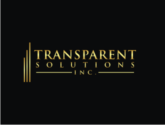 Transparent Solutions, Inc. logo design by amsol